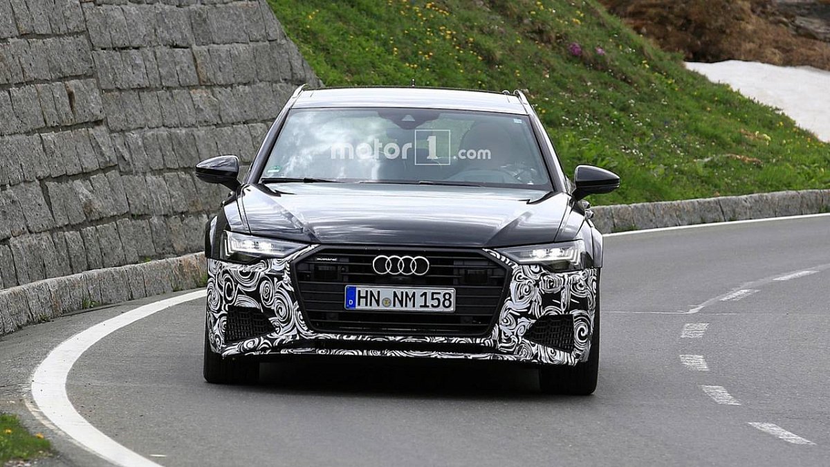 Новая версия Audi RS6 Avant показалась практически без камуфляжа