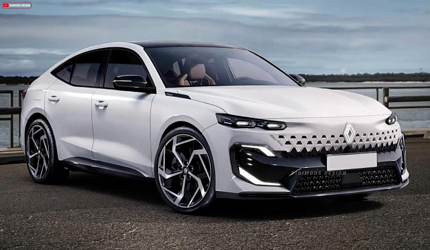 Renault Talisman примерил нетипичный для себя дизайн