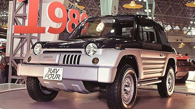 Концепт Toyota RAV4 1989 года или с чего начиналась легенда?