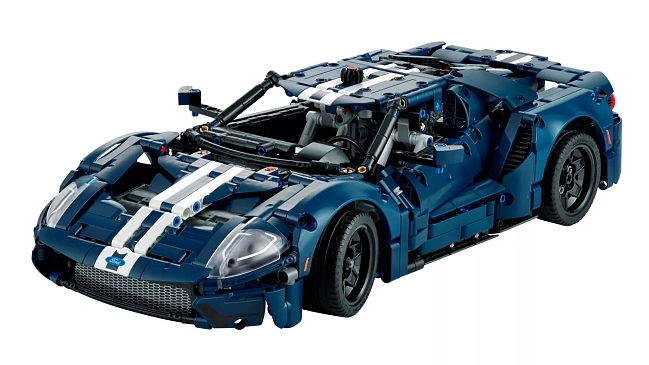 Lego выпустит набор автомашины Ford GT из 1466 деталей в марте 2023 года