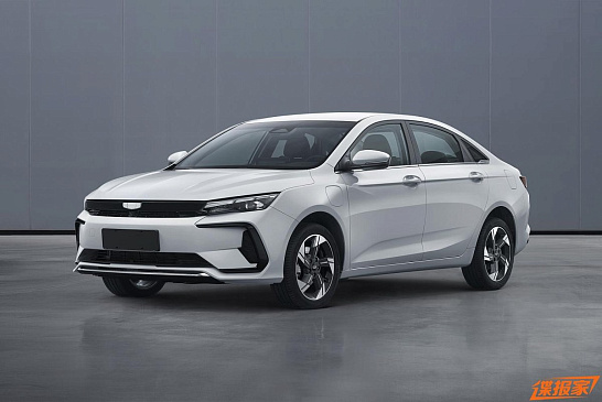 Компания Geely рассекретила гибридную версию седана Emgrand