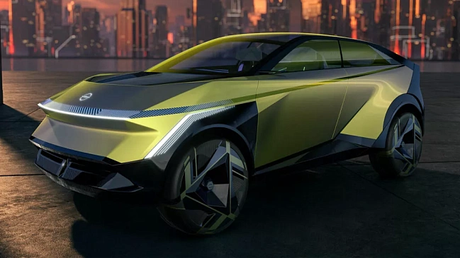 Представлен сверхтехнологичный концепт-кар электрического кроссовера Nissan Hyper Urban
