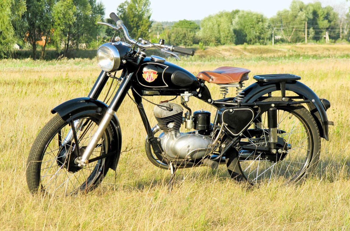 Минск М-103 – как советские инженеры доработали и упростили немецкий мотоцикл