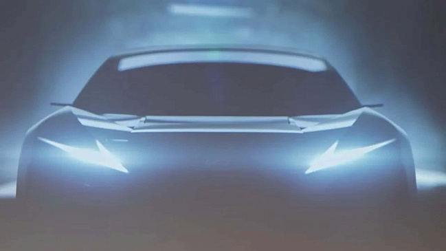 Lexus представляет тизер нового модульного концепта электромобиля