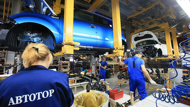 Завод «Автотор» начнет сборку машин новых брендов в первом квартале 2023 года