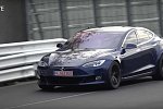 Tesla тестирует обновленный седан Model S