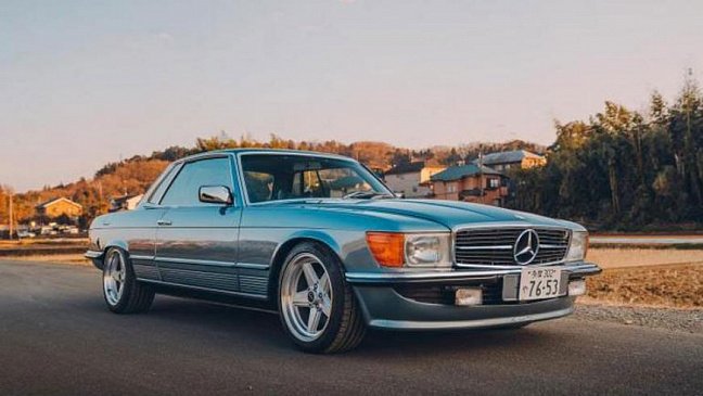 Mercedes-Benz 450 SLC получил вторую жизнь с новым мотором 