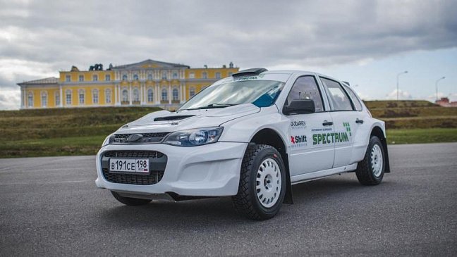 В России создали гоночную LADA Kalina 2 с мотором от Subaru