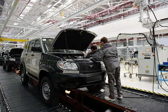 На заводе УАЗ начнется сборка китайских автомашин