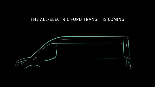 Назвали дату дебюта электрического Ford Transit 