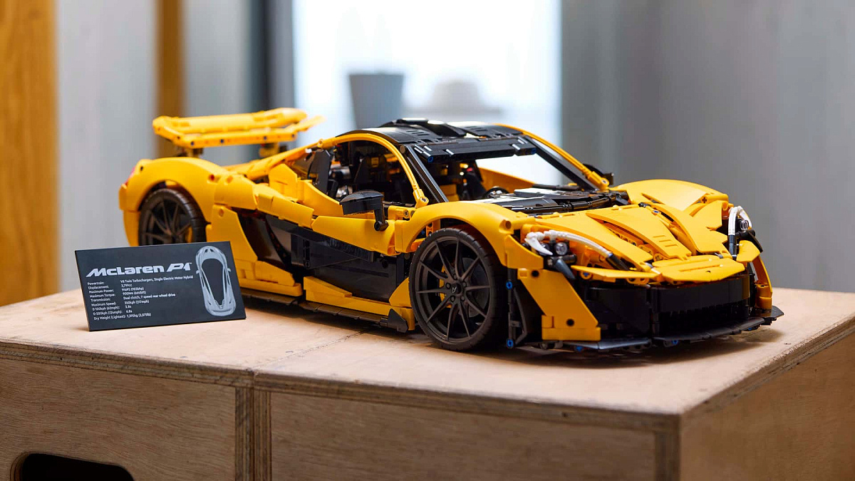 Новый Lego Technic McLaren P1 стоит дорого, но оно того стоит