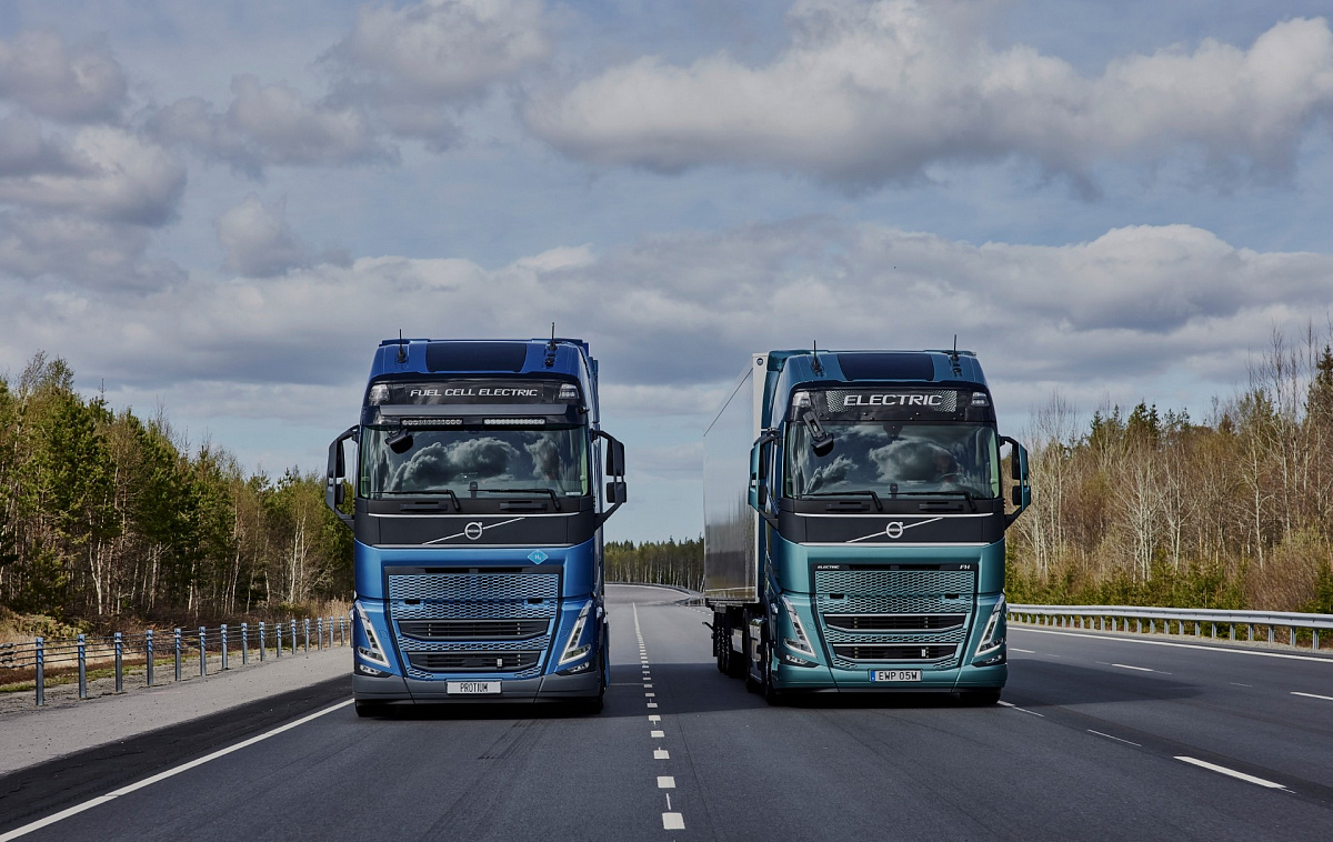 Новый E-Axe от Volvo Trucks позволит устанавливать аккумуляторные батареи большего размера