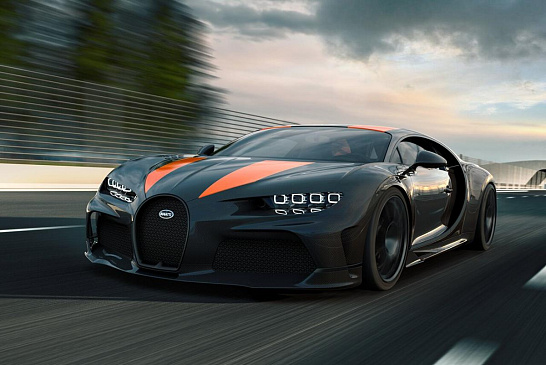 Гиперкар Bugatti поставил новый рекорд скорости для серийных автомобилей до 489,14 км/ч