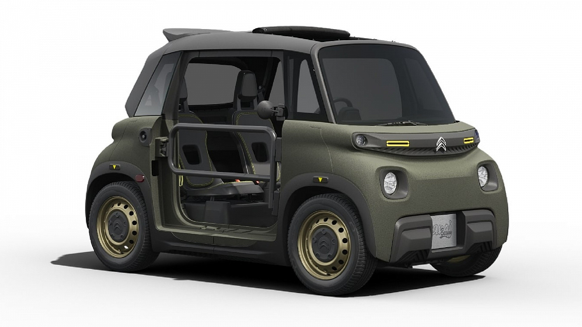 Компания Citroen представила лимитированную версию концептуального электромобиля My Ami Buggy
