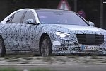 Mercedes S-Class нового поколения начинает терять камуфляж