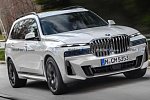 Представлены рендеры нового BMW X7 с раздельными фарами на основе шпионских фото 