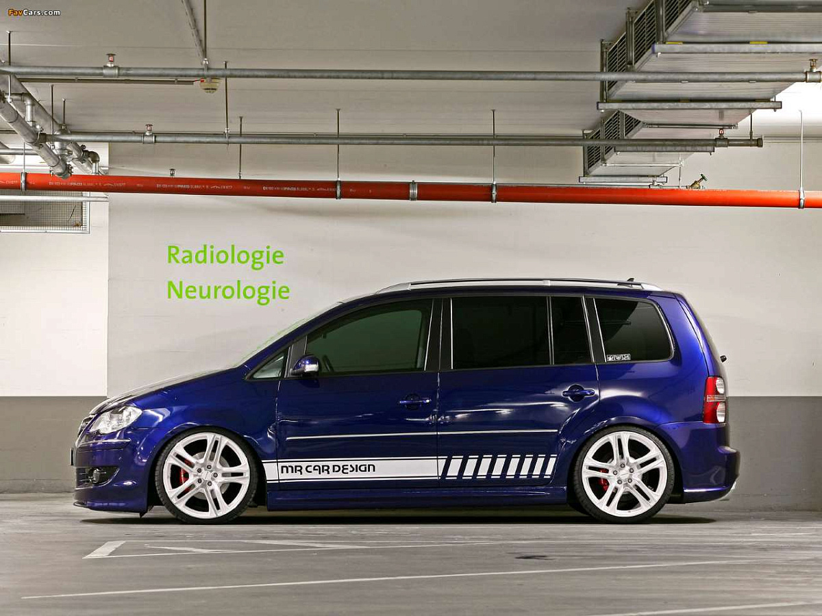 Ателье MR Car Design зарядило минивэн Volkswagen Touran