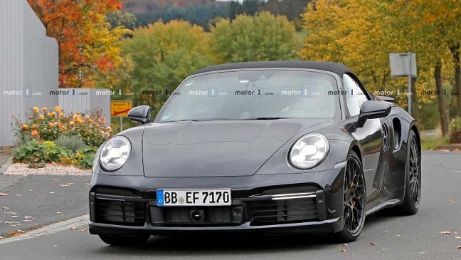 На Нюрбургринге замечен прототип нового Porsche 911 Turbo 
