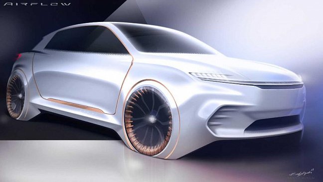 Концепт Chrysler Airflow Vision дебютирует на выставке CES-2020