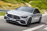 Вид из салона: разгон Mercedes-AMG E63 S 2021 до 300 км/ч