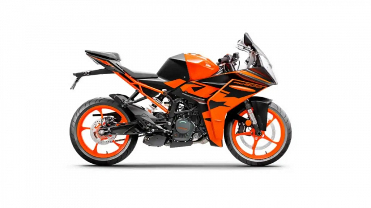 KTM обновил байк RC200 2022 модельного года