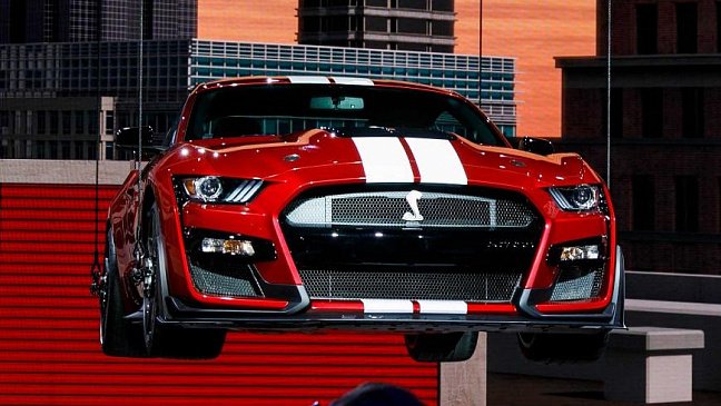 Журналистам попался прототип нового Ford Mustang Shelby GT500 