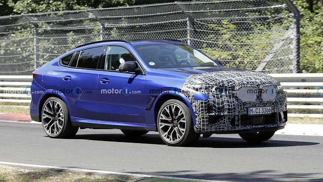 Компания BMW тестирует обновленную версию "заряженного" X6 M 