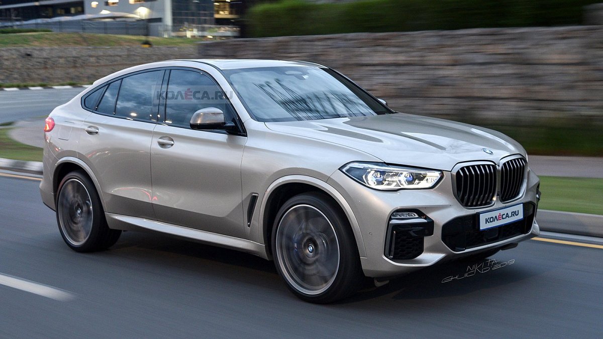 Новый BMW X6 рассекретили до официальной презентации
