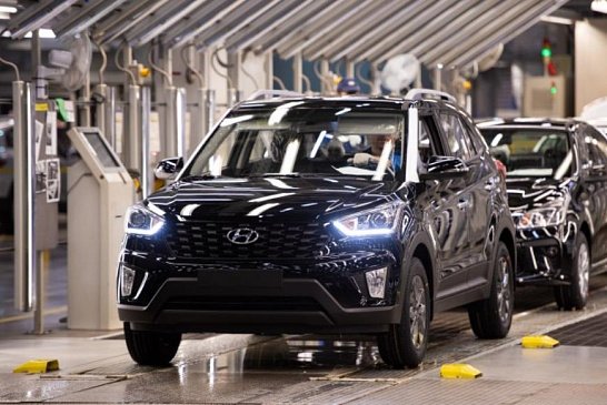 Петербургский завод Hyundai в 3 квартале нарастил производство на 7%