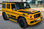 Сумасшедший широкофюзеляжный Mercedes G-Class выглядит как школьный автобус