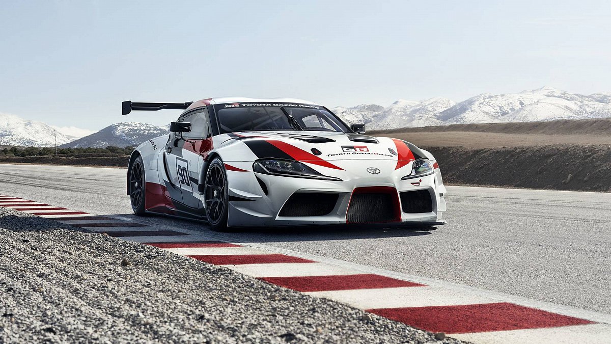 Концепт гоночной Toyota Supra показали в Женеве