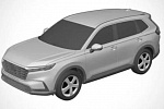 Honda получила патент на новый дизайн кроссовера Honda CR-V нового поколения