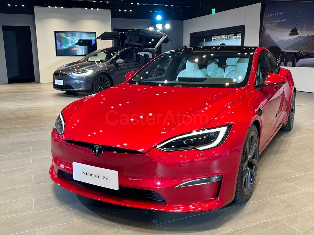 Обновленная модель Tesla Model S 2022 года выходит на рынок Азии с измененной оптикой