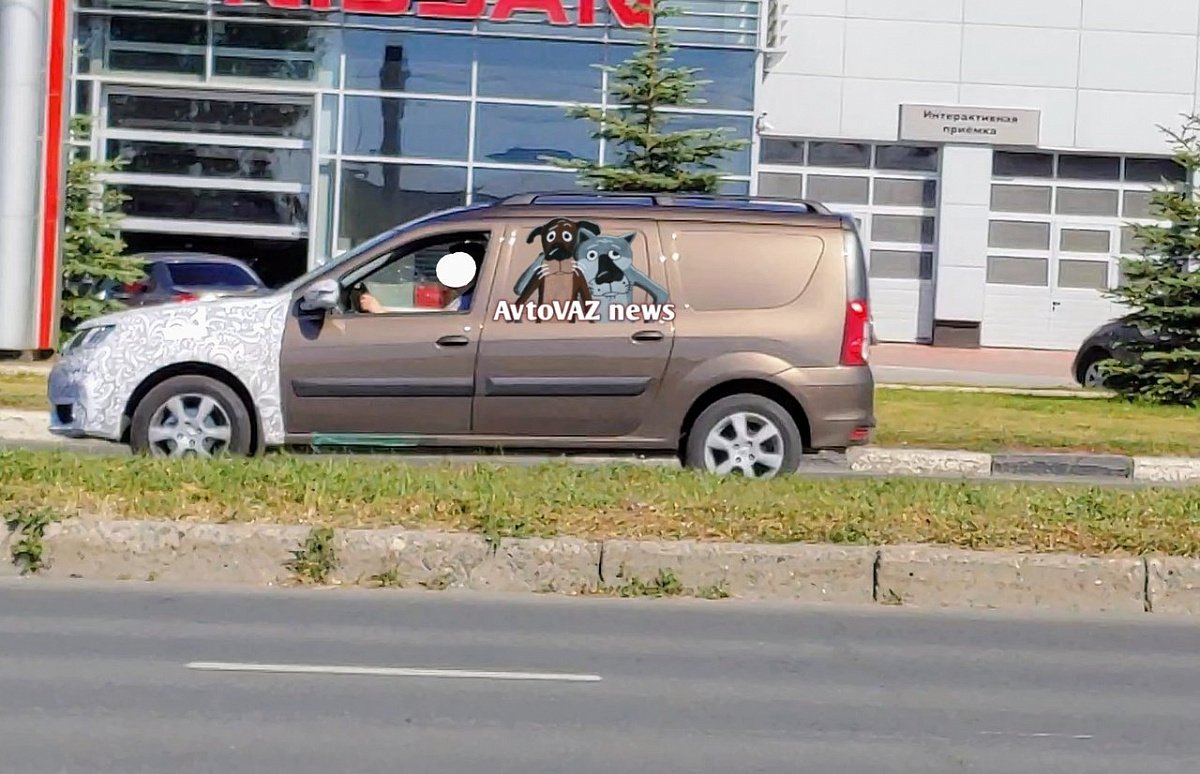 «АвтоВАЗ» испытывает новый фургон Lada Largus