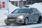 Audi тестирует новую версию мощнейшего хэтчбека RS3 в снегах