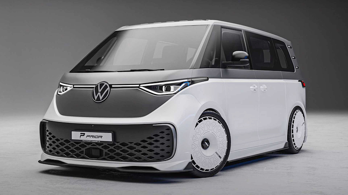 Представили тюнинг-пакет для электрического фургона Volkswagen ID. Buzz