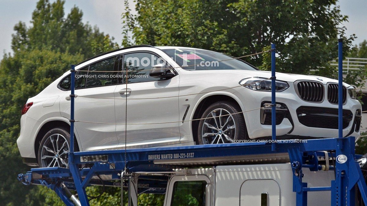Обновлённый кроссовер BMW X4 покажут в Женеве