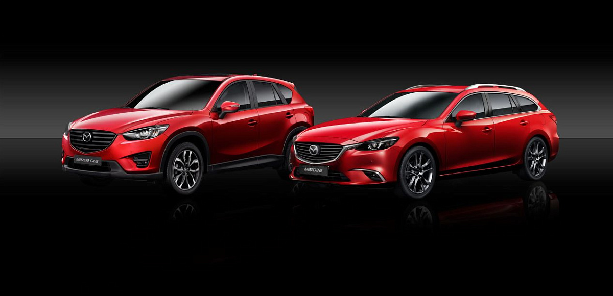 На российском рынке появятся обновлённые седан Mazda 6 и кроссовер CX-5