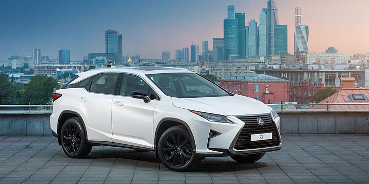 Новая особая версия Lexus RX Black Vision доступна для заказа в РФ