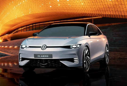 Volkswagen представил прототип электрического седана ID.Aero 27 июня 2022 года 