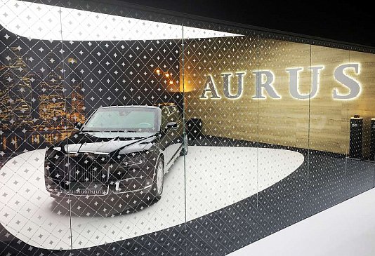 Aurus представил в Женеве премиальный седан Senat S600 и лимузин Senat Limousine L700