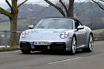В Сети появились первые фотографии Porsche 911 2020 в кузове кабриолет