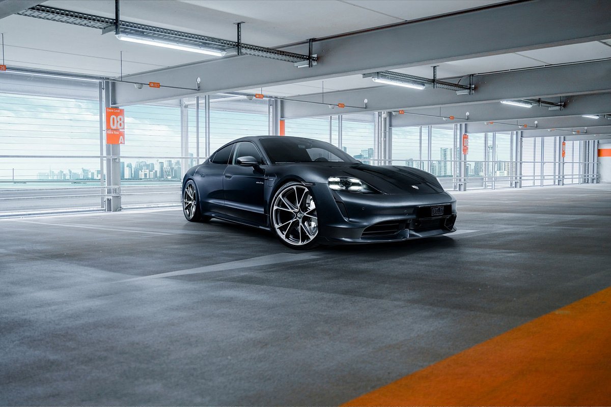 Ателье TechArt подготовило уникальные колеса для Porsche Taycan