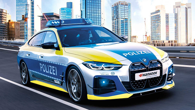 Тюнер AC Schnitzer продемонстрировал безопасный полицейский BMW i4