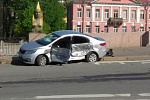 В Санкт-Петербурге две машины попали в серьезное ДТП