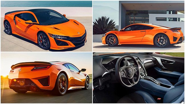 Acura представила обновленный суперкар NSX