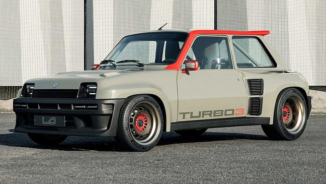 Из Renault 5 Turbo 3 сделали крутой рестомод с широким обвесом и карбоном 