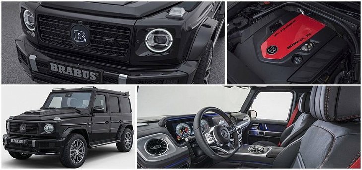 Тюнеры из Brabus представили свой первый пакет для нового Mercedes G-Class