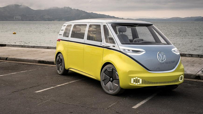 Volkswagen покажет серийный электрический микроавтобус Volkswagen ID Buzz 9 марта 2022 год