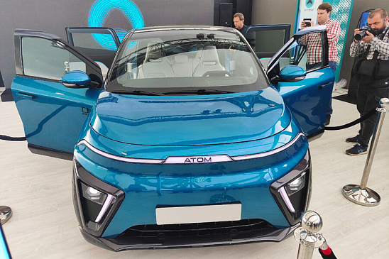 Сборка автомобилей «Атом» стартует в 2025 году на производстве «Москвич»